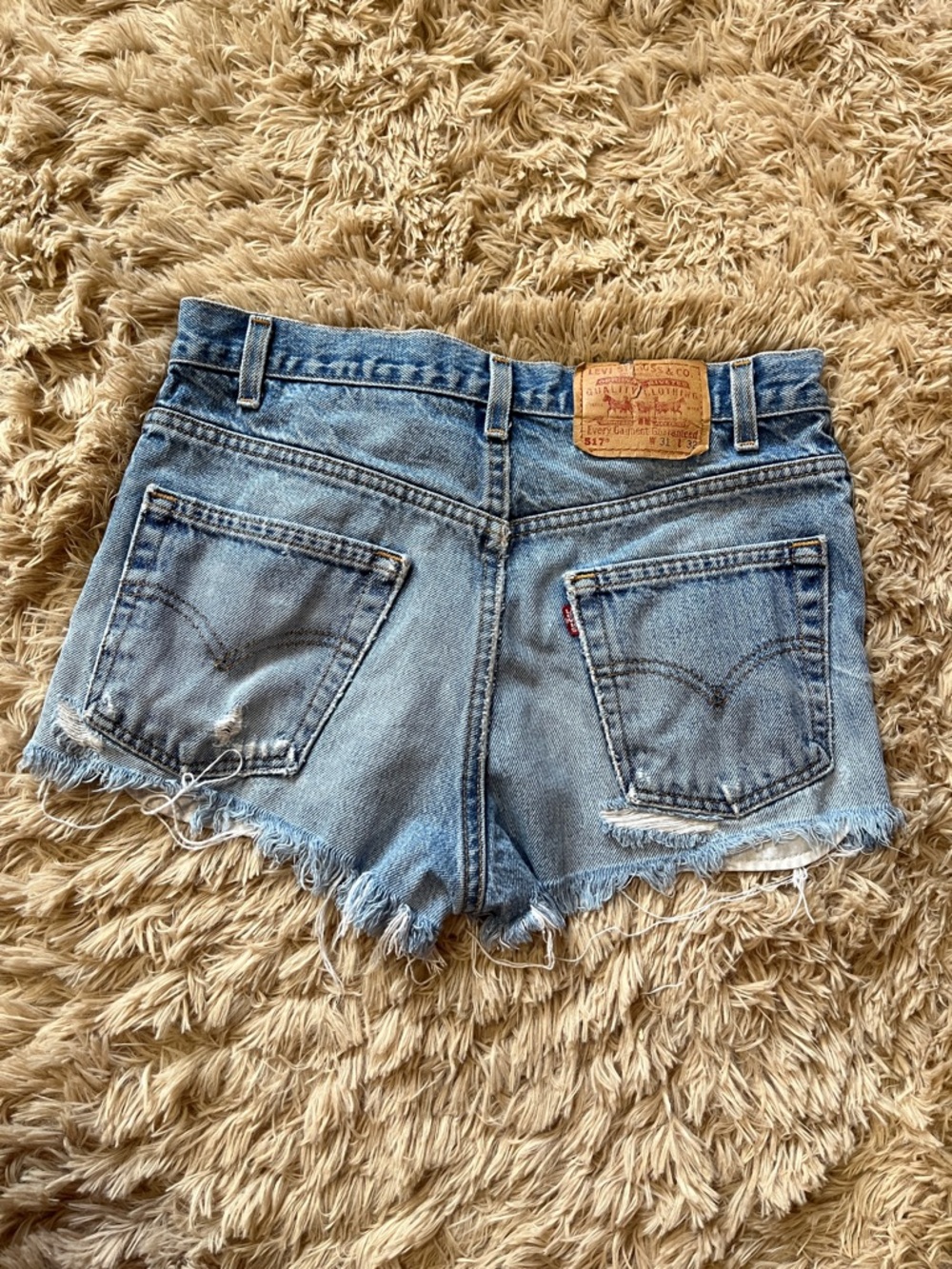 Vintage Levis Cut Off Shorts - Picture 2 of 4